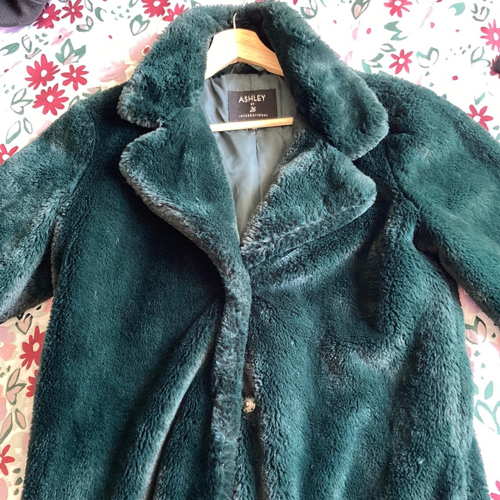 Green Fur Coat